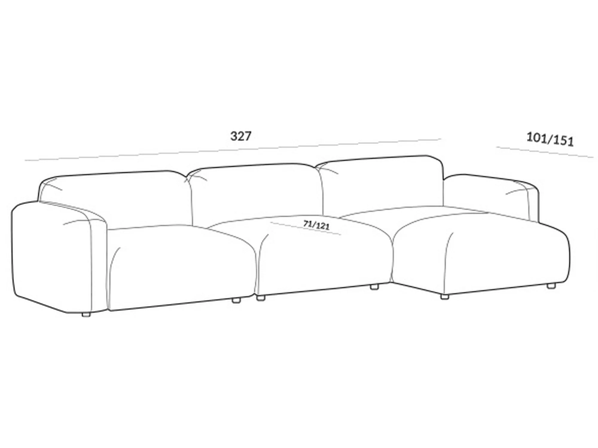 SOA-007 Modular Sofa